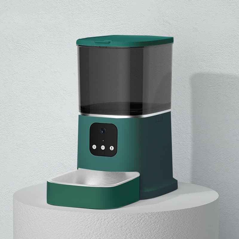 Pet Automatic Feeder Large Capacity Smart Voice Recorder APP Control Timer Feeding Cat Dog Food Dispenser With WiFi Pet Bo 3