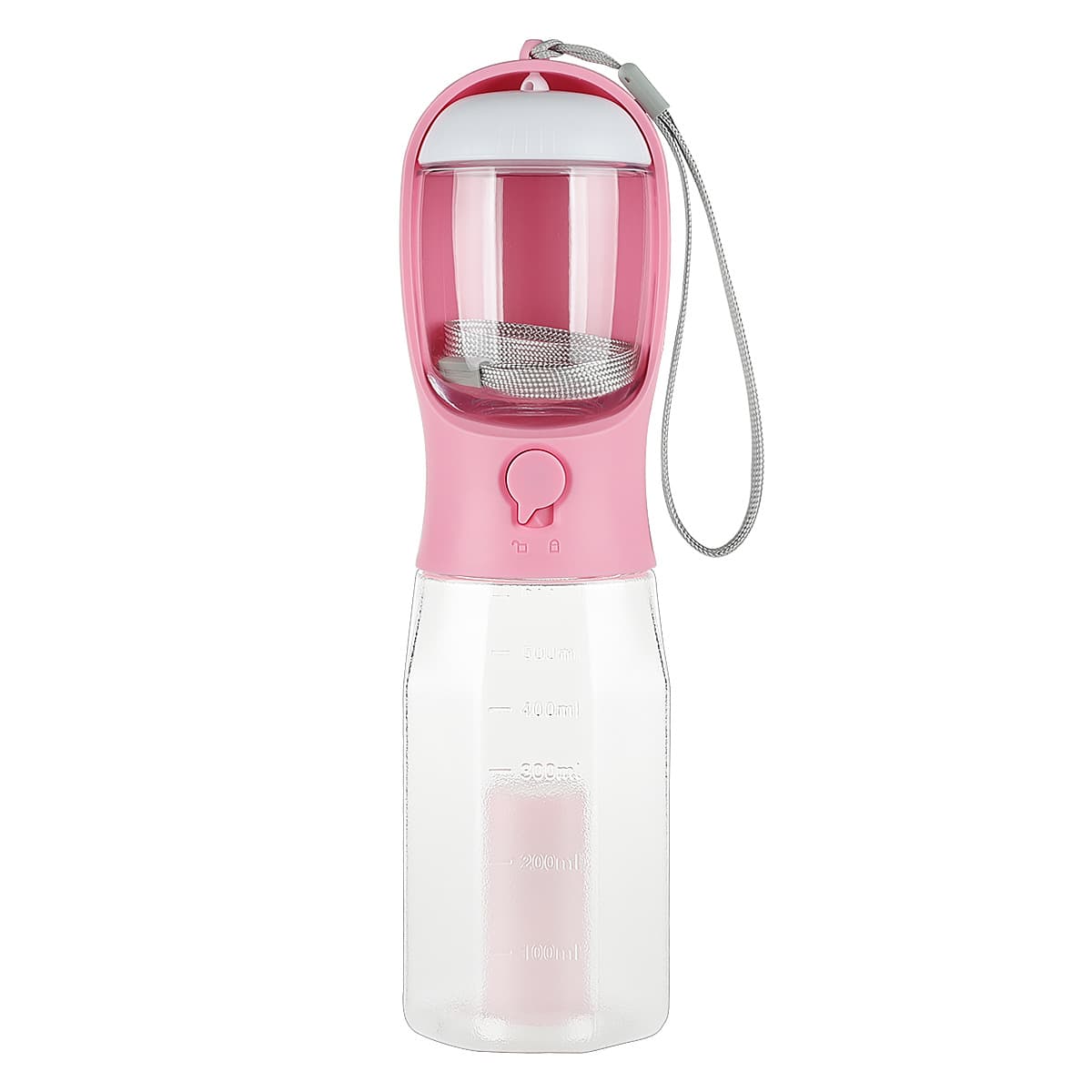 Portable Cat Dog Water Bottle Food Feeder Drinker Poop Dispenser 3 In 1 Leak-proof Multifunctional Dog Water Bottle Pet Products 4