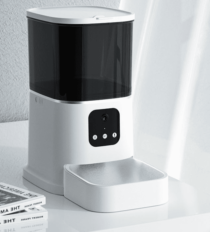 Pet Automatic Feeder Large Capacity Smart Voice Recorder APP Control Timer Feeding Cat Dog Food Dispenser With WiFi Pet Bo